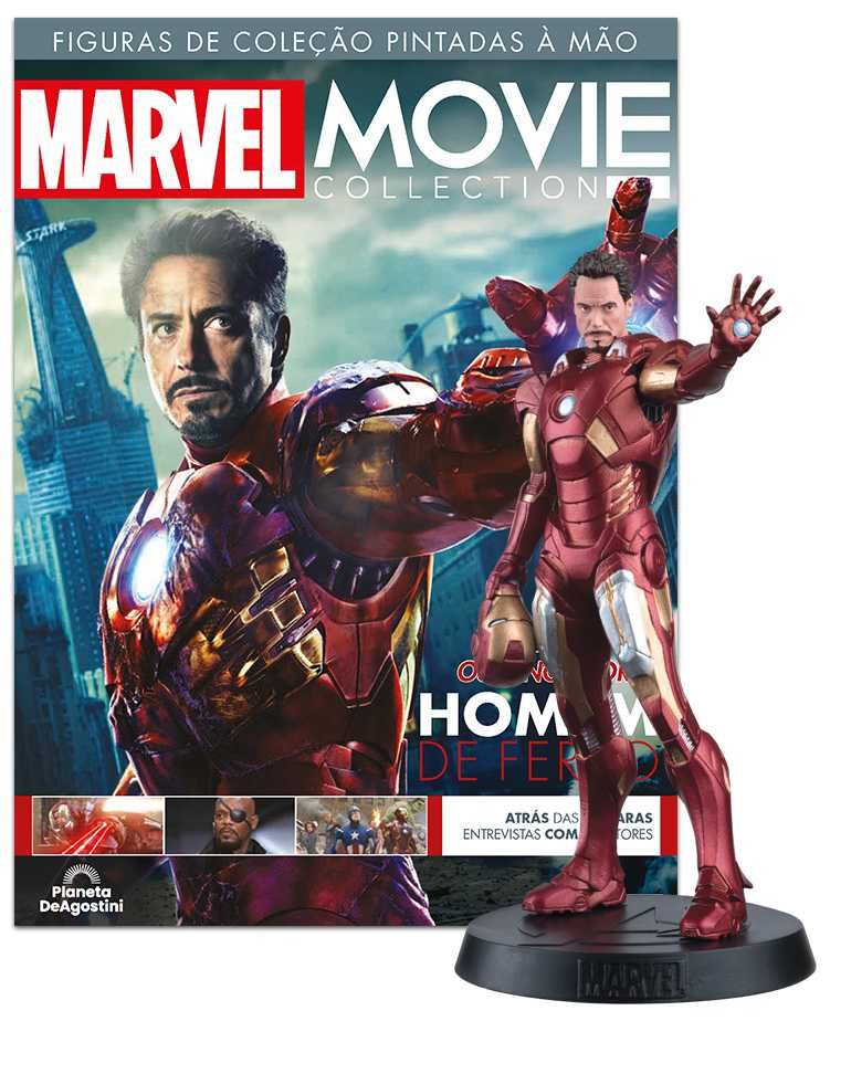 Homem de Ferro (Iron Man)-Marvel Movie Collection da Planetadeagostini