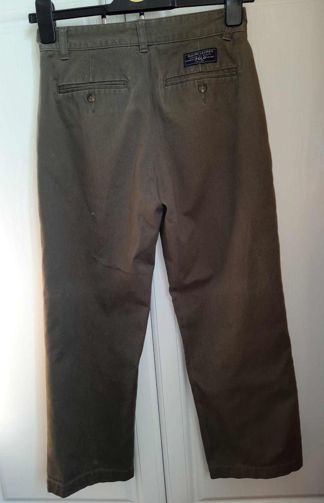 Брюки Polo Ralph Lauren 136 см 9-10 лет хаки коттон мальчик штаны