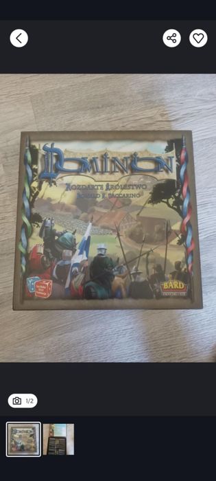 Dominion Rozdarte Królestwo gra karciana