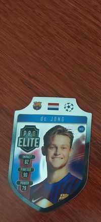 Karta piłkarska 2021/2022 DE JONG Topps Match Attax 2021/22