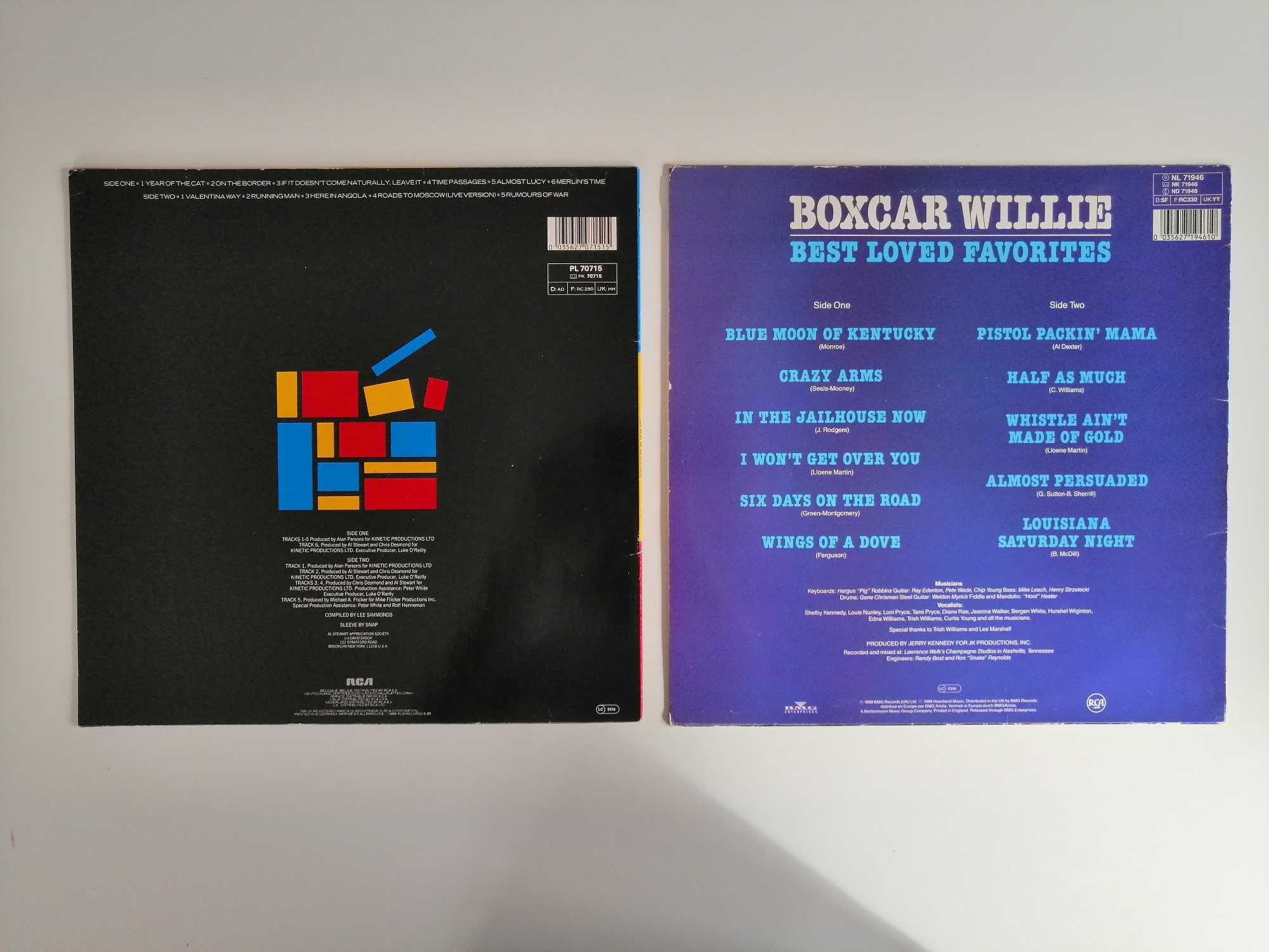 Winyle Al Stewart Boxcar Willie Scandal Vangelis Champion Jack Dupree