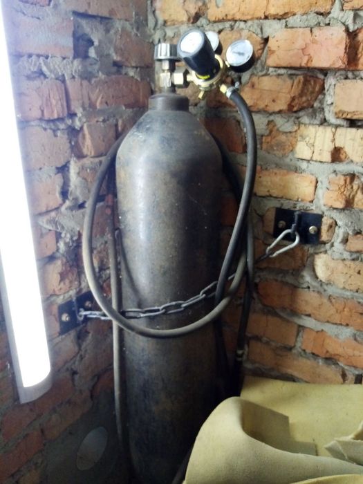 Сварочный полуавтомат Edon MIG-280/балон 40л/редуктор/тележка