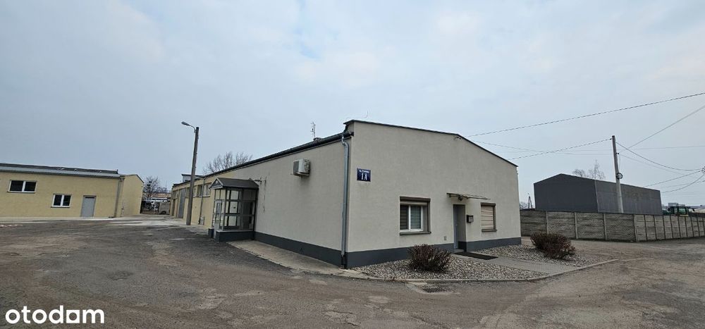 Budynek Magazynowo (228m² + 201 m² = 429m² Całość)