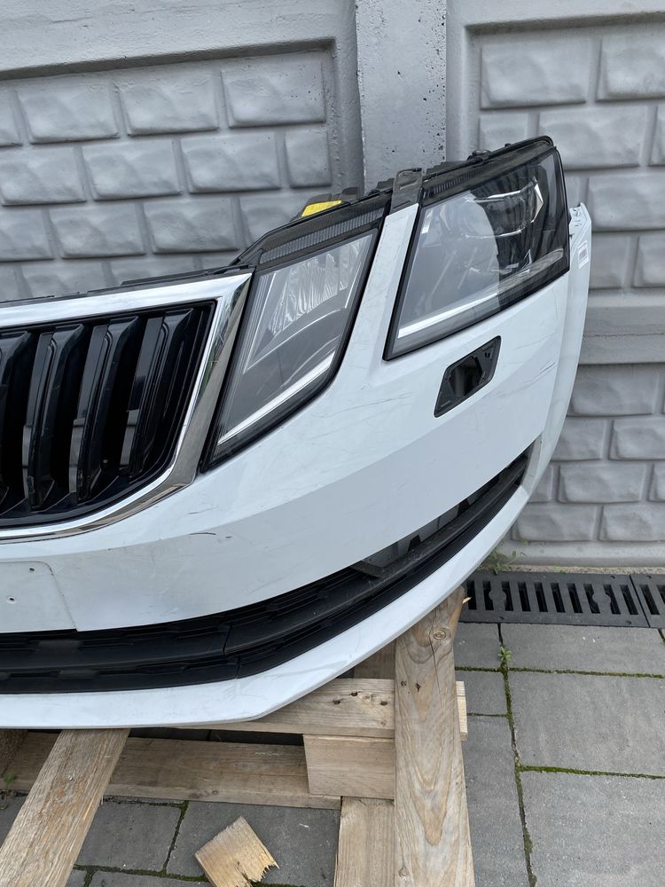 Бампер шкода, Бампер Skoda A7 рест, бампер СуперБ, Бампер SuperB