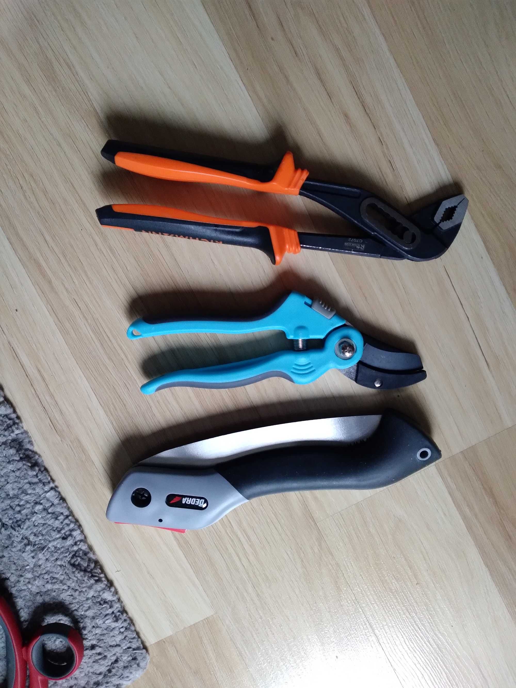 sprzedam narzędzia piłka sekator klucz hydrauliczny