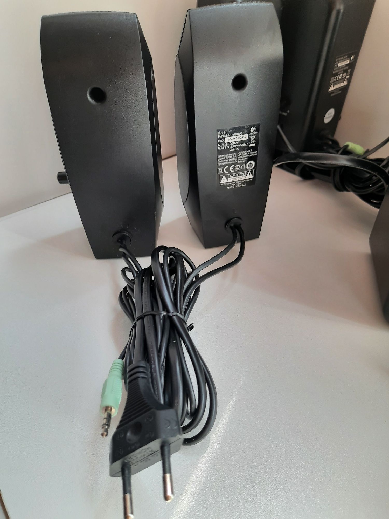 Продам колонки для ПК logitech s100, s120, z150, с Европы