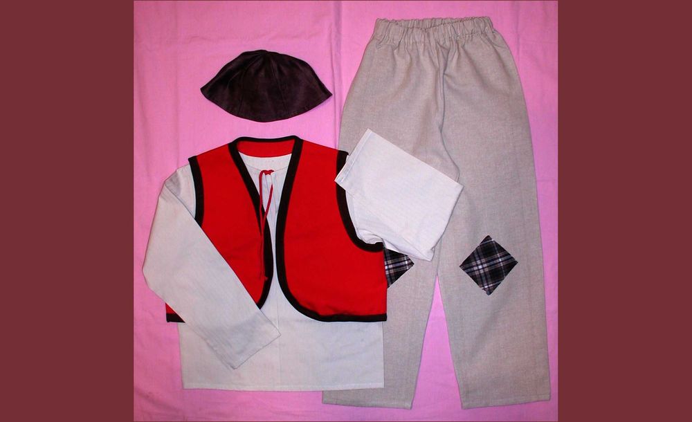 Pastuszek rom. 128 cm strój przebranie jasełka