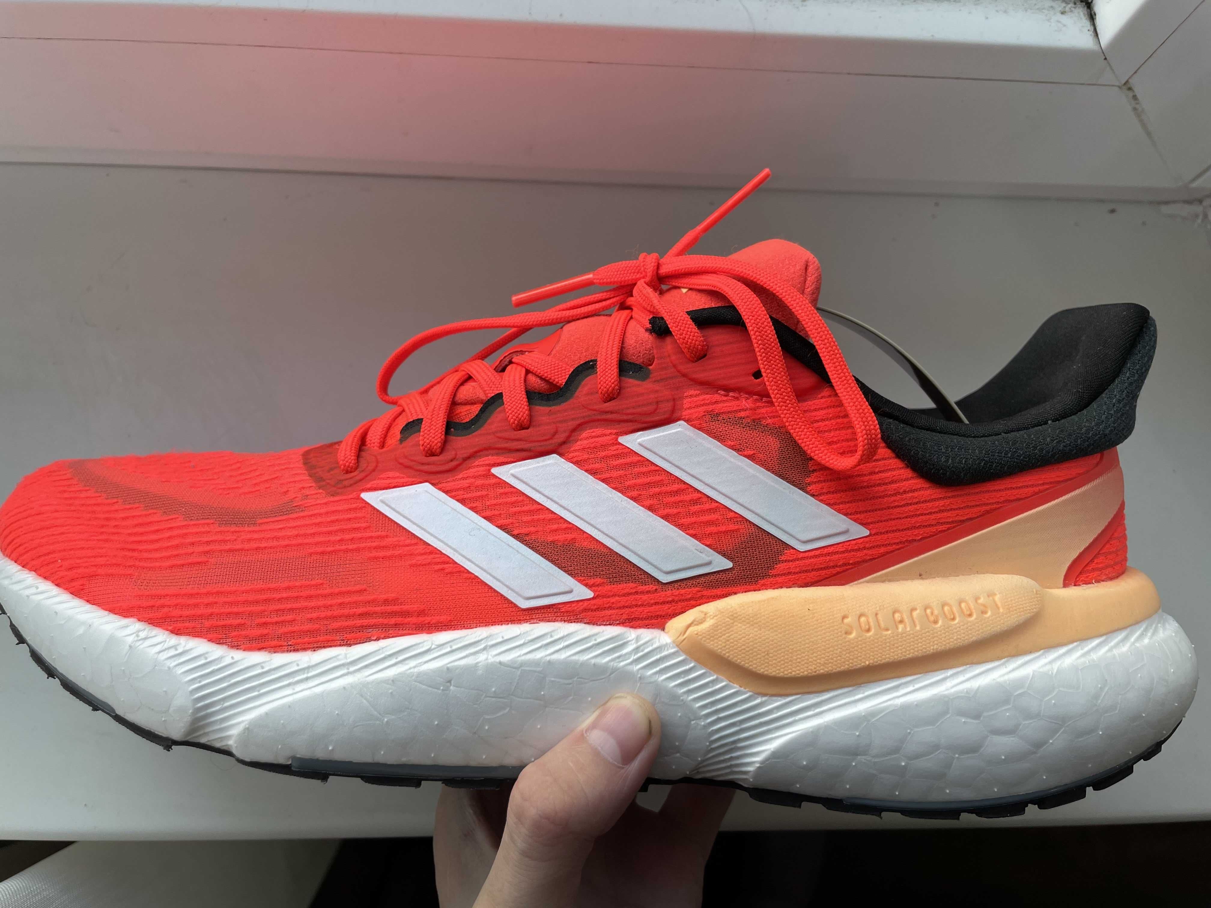 Кросівки Adidas Solarboost 5 Red.   Р 44 ..27.5 с.м