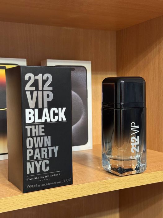 Духи Парфум 212 Vip Black Carolina Herrera 100мл, Чоловічі, в Плівці