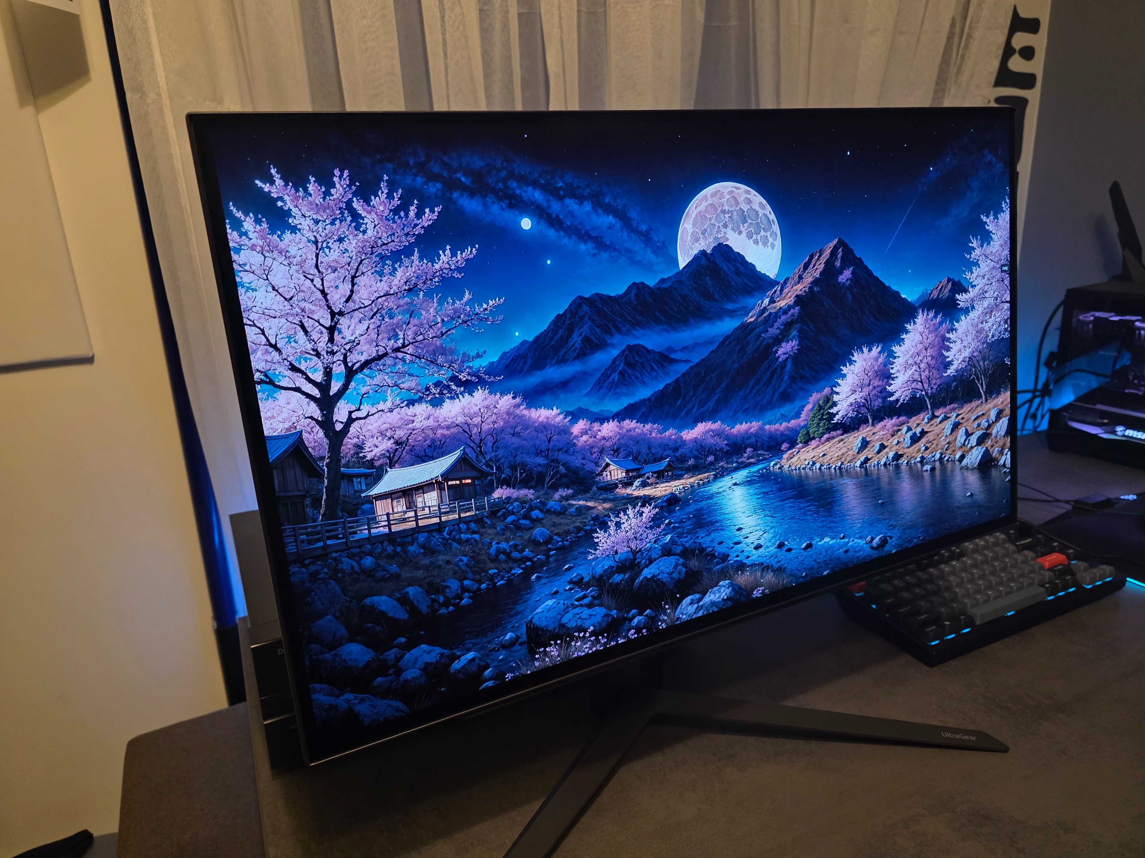 Monitor LG 27GR95QE OLED Stan Idealny