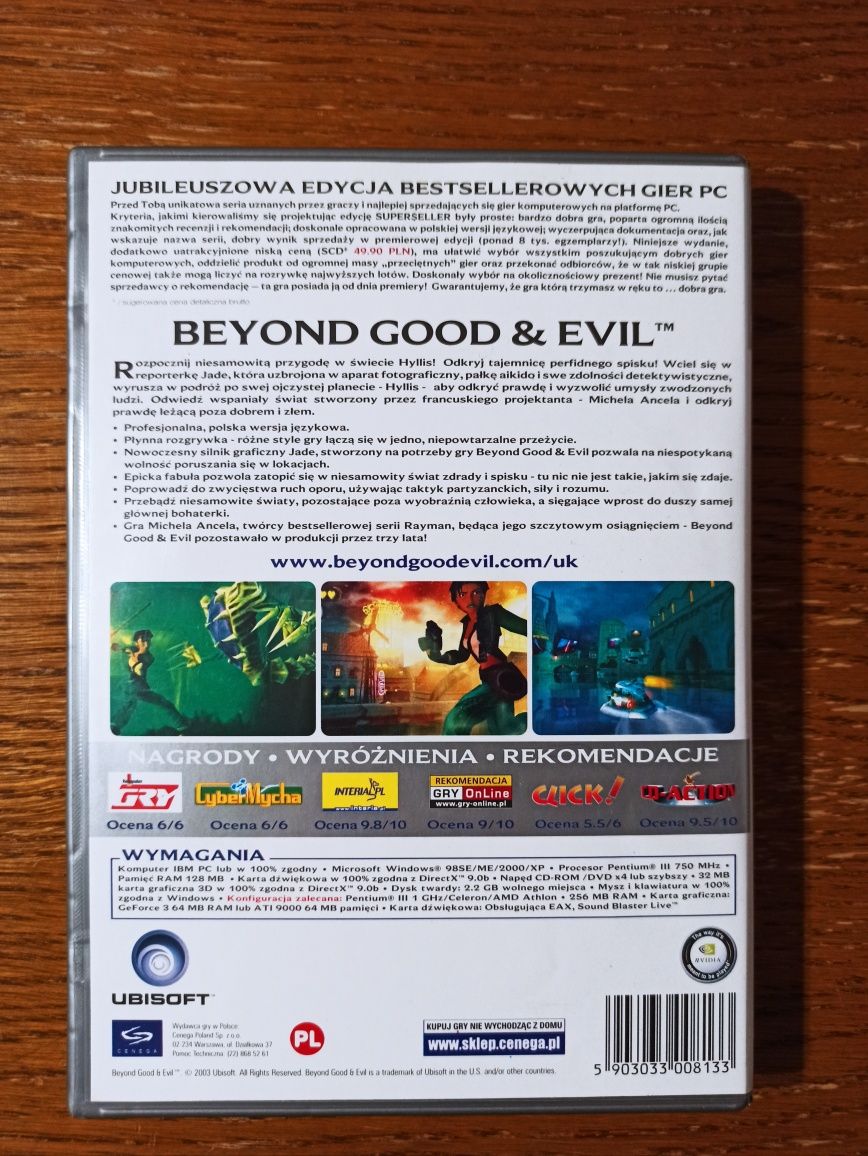 Beyond Good & Evil PC CD BOX (Jubileuszowa Edycja)