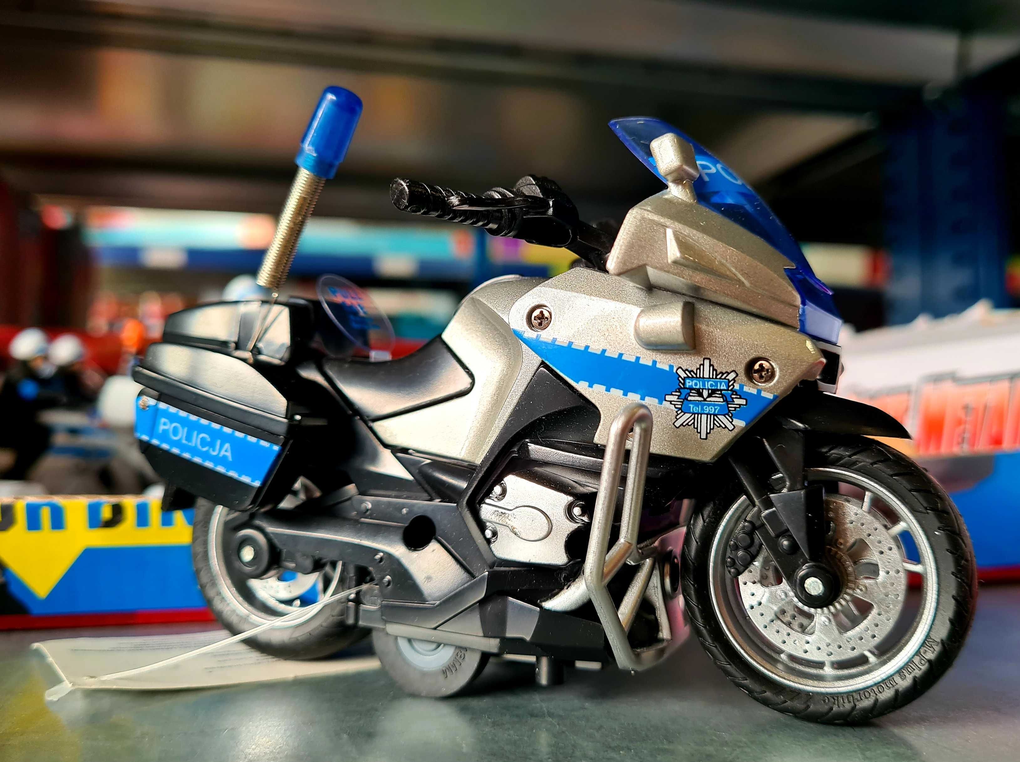 Motocykl policyjny nowa zabawka pojazd