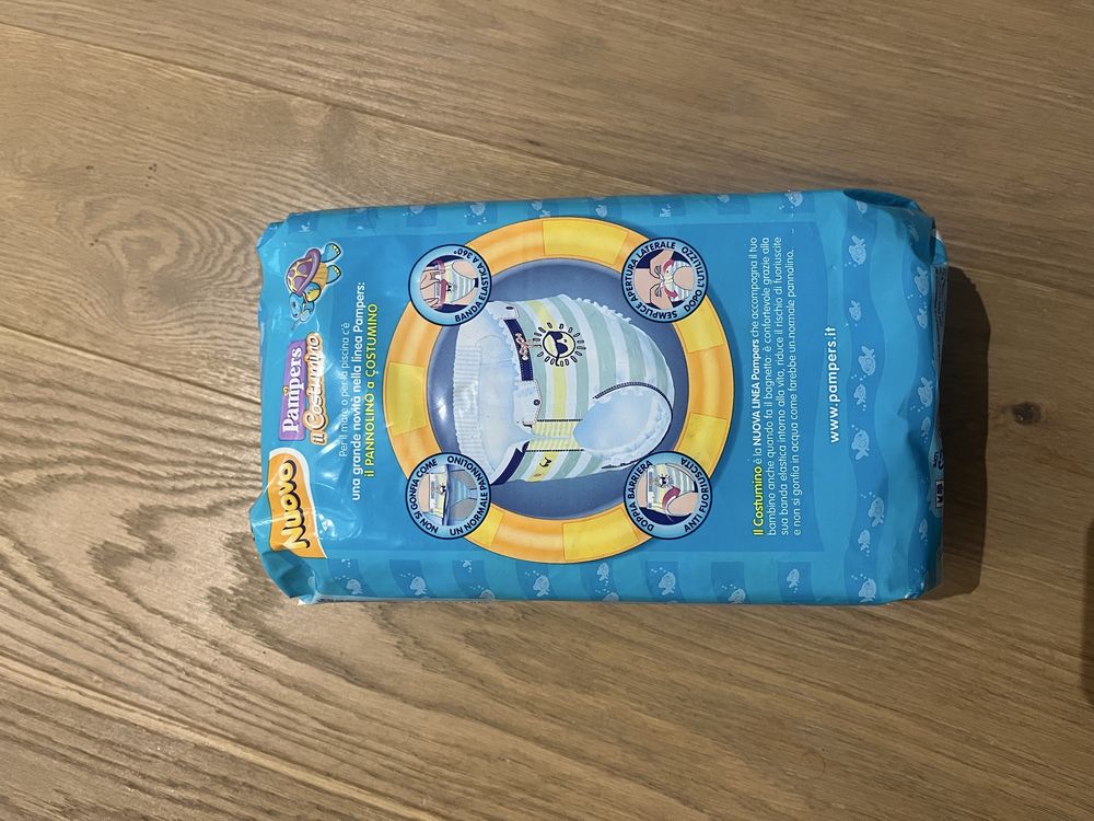 Pampers il Costumiono r 5+,15+ Kg 40szt pieluchy do pływania