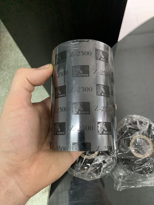 FITA DE CARBONO ZEBRA CERA 2300 MEDIDA - 110MMX450M