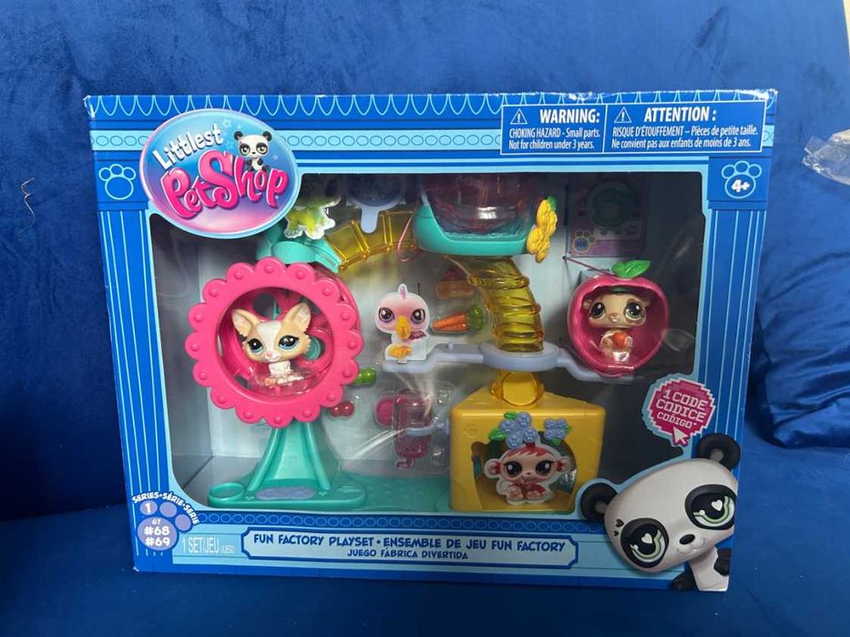 Zestaw figurek LITTLEST PET SHOP Fabryka zabawy