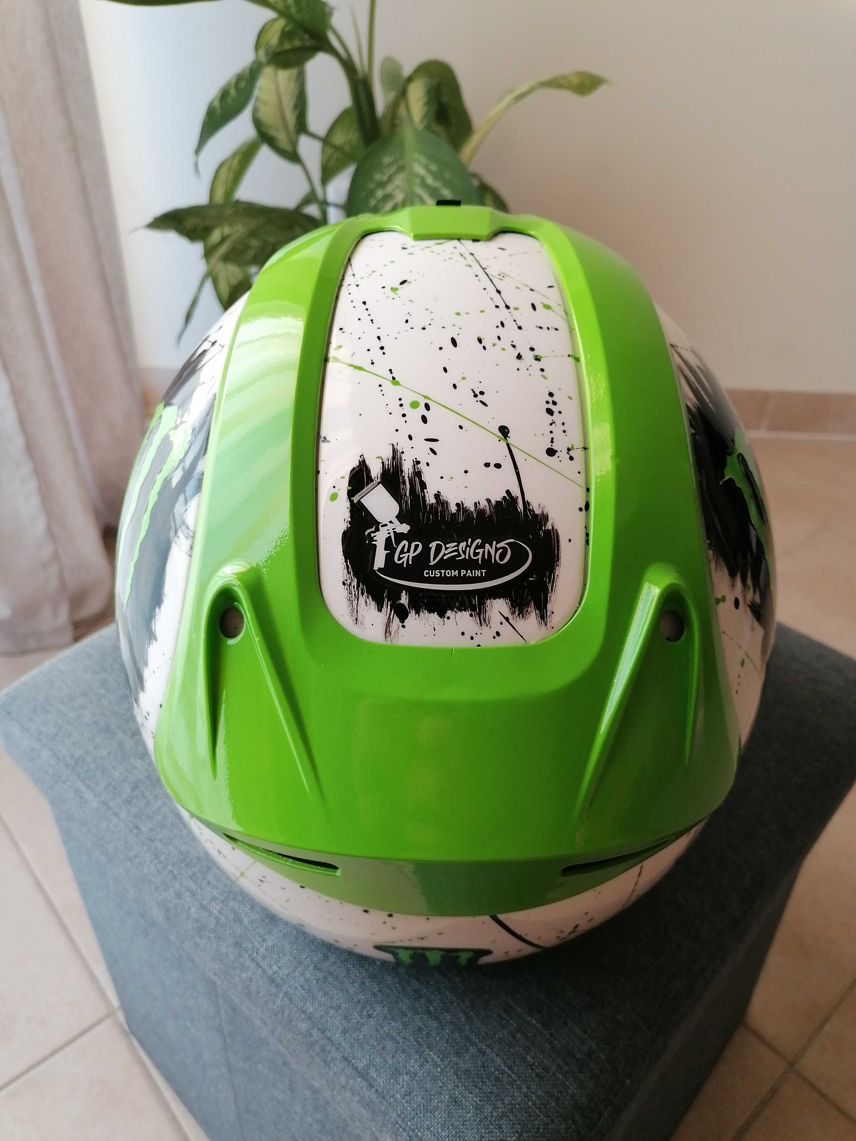 Capacete HJC Integral Monster Energy