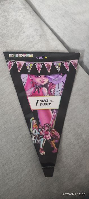 Girlanda Monster high