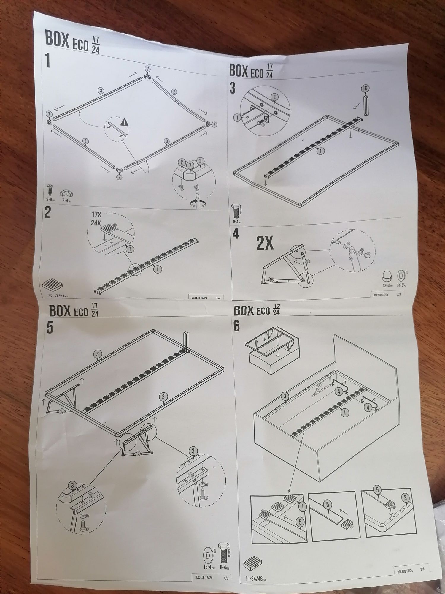 Łóżko RINO 180x200 z pojemnikiem (metalewym podnoszonym mechanizmem)
