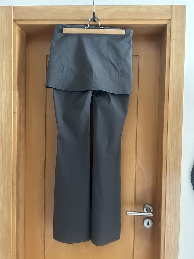 Calças flare com saia Pull&Bear