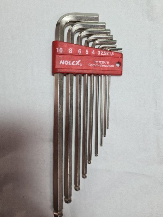 Chaves sextavadas marca holex
