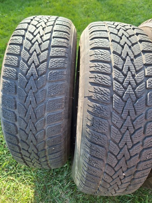 4x Dunlop Winter Response 2 - 2017 rok - 195/65/15 - 7mm