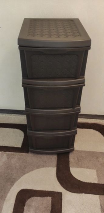 Комод 5ярусів темно коричневий