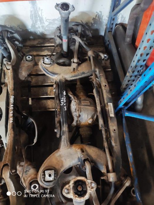 Eixo traseiro completo - Mercedes Classe C220 W204