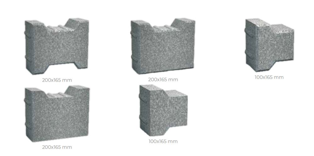 Kostka brukowa ZPB Kaczmarek- Domino/Behaton/Tetka/Kość-6cm Polbruk