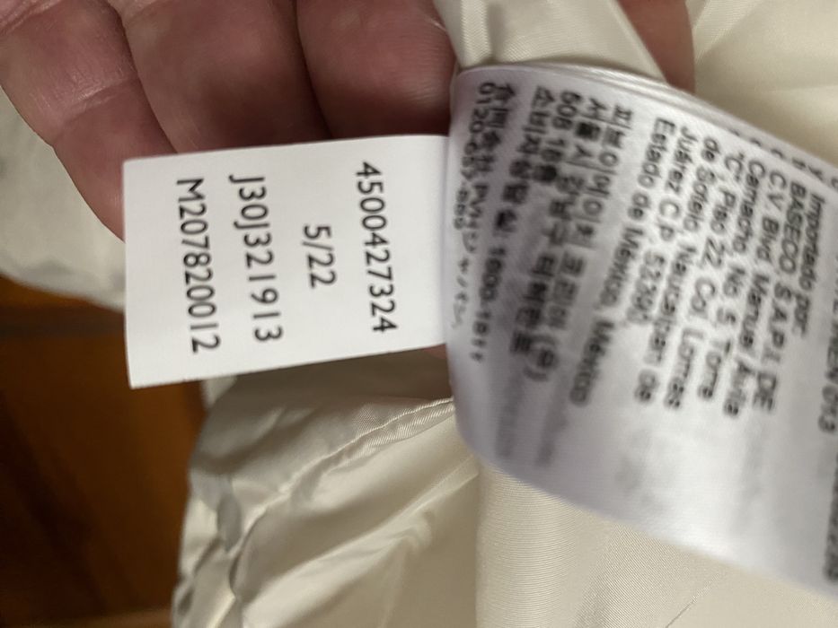 Okazja! Premium, piękna, puchowa męska kurtka Calvin Klein XL/XXL.