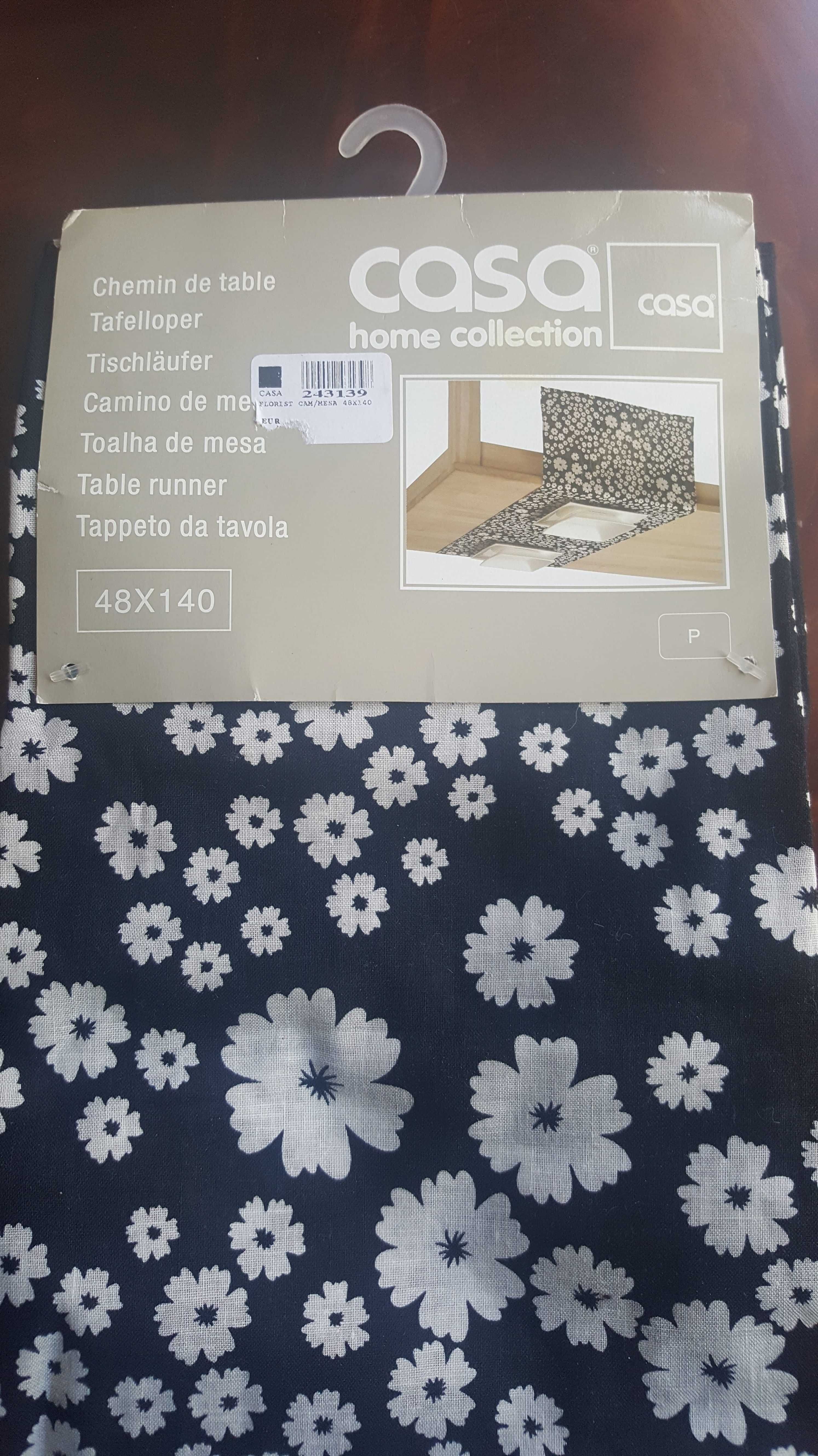 Par de Toalhas de mesa, table runner, chemin de table, da CASA