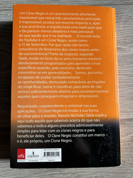 O cisne negro - Nassim Taleb