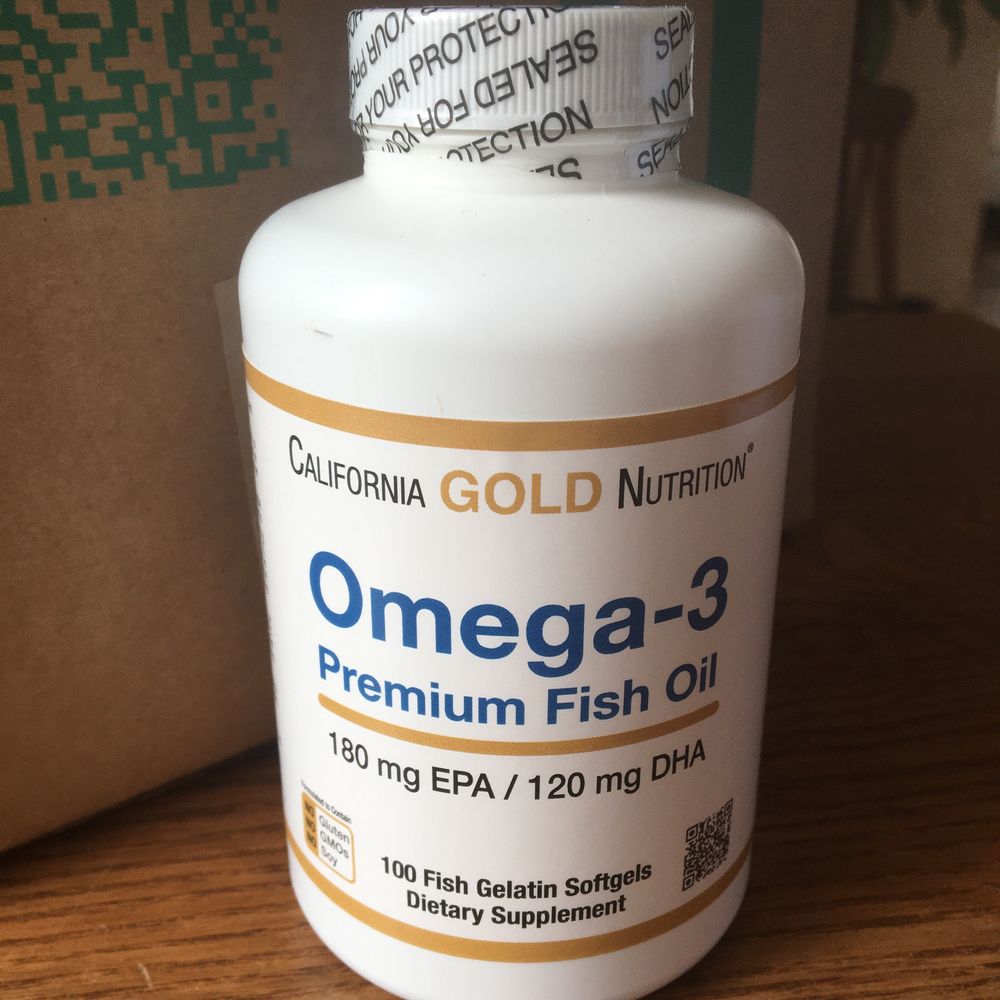 Омега -3 California Gold 100 капсул