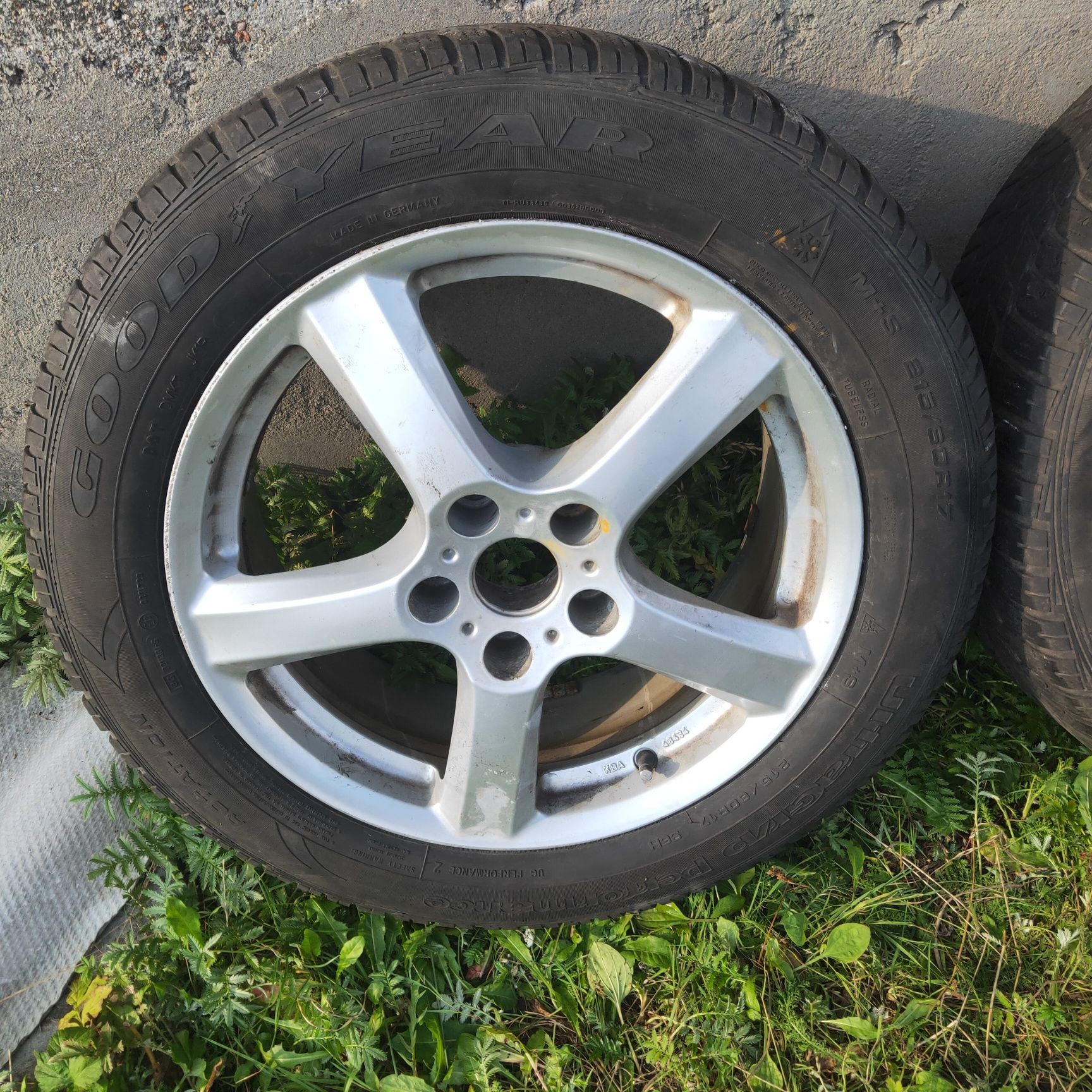 Felgi Aluminiowe 17 Cali Enzo 5x114,3 Komplet ET40 Mazda 7jx17H2 eby-5