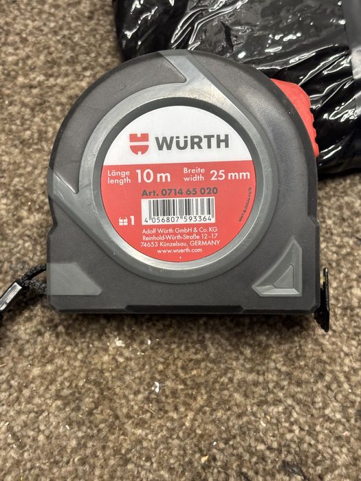 WURTH Miara zwijana 10m 3m