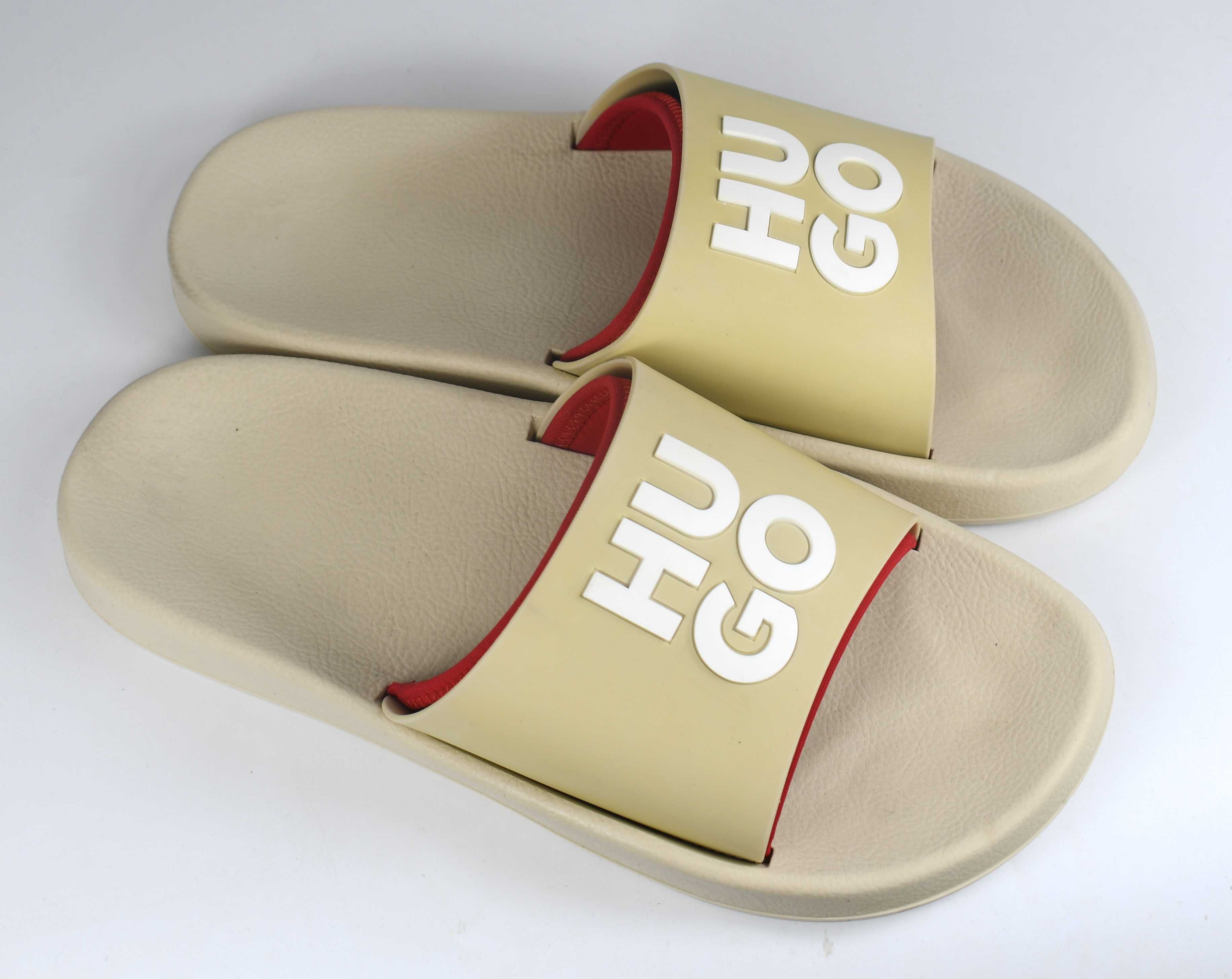 Nowe klapki Hugo Mens Sliders Nil Stacked roz. 43