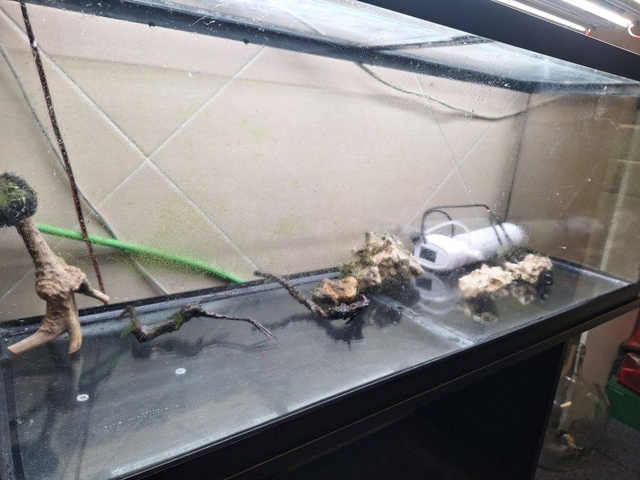 Aquario 100x40x30cm + Armário