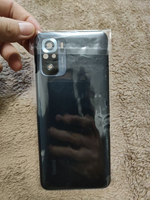 Задня кришка Xioami Redmi 10/Redmi Note 10S сіра