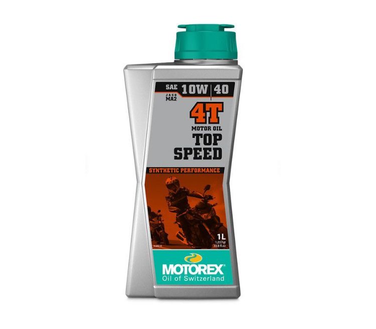 Óleo de motor motorex Top Speed 4T 10W40 1l