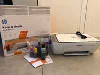 Drukarka kolorowa skaner kopiarka 3w1 HP DeskJet 2720e Wi-Fi + tusz