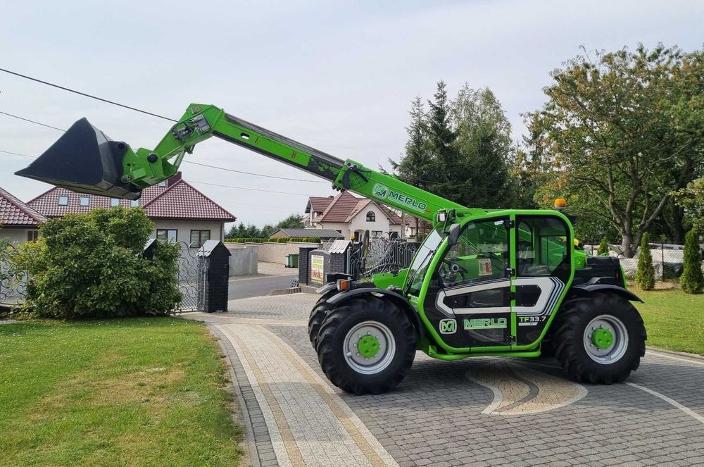 Ładowarka Teleskopowa MERLO TF33.7 niska koła 20cali 2018r. bez AdBlue