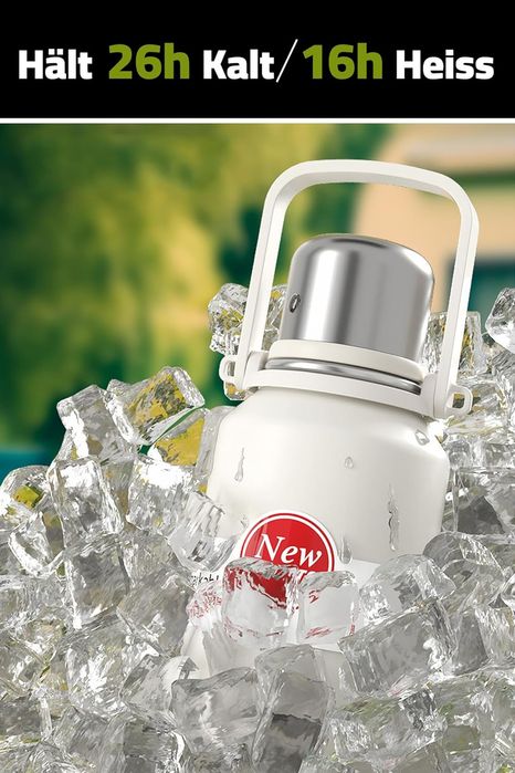 Termos Pauzema SUS316 z kubkiem 600 ml Izolacja 16/26h stal nierdzewna