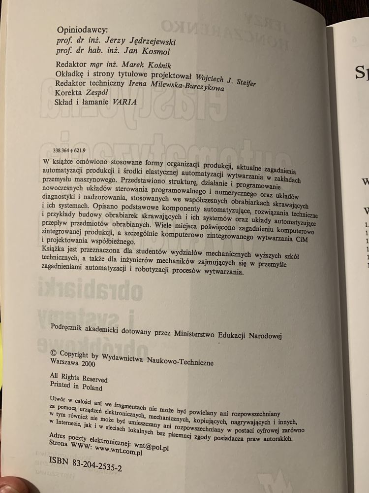„Elastyczna automatyzacja wytwarzania” Jerzy Honczarenko
