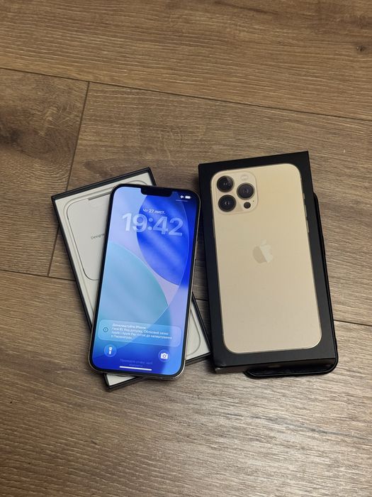 Iphone 13 pro max 128gb gold