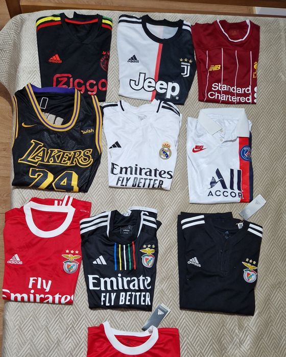 Vendo camisolas de clubes (algumas com etiqueta ainda)