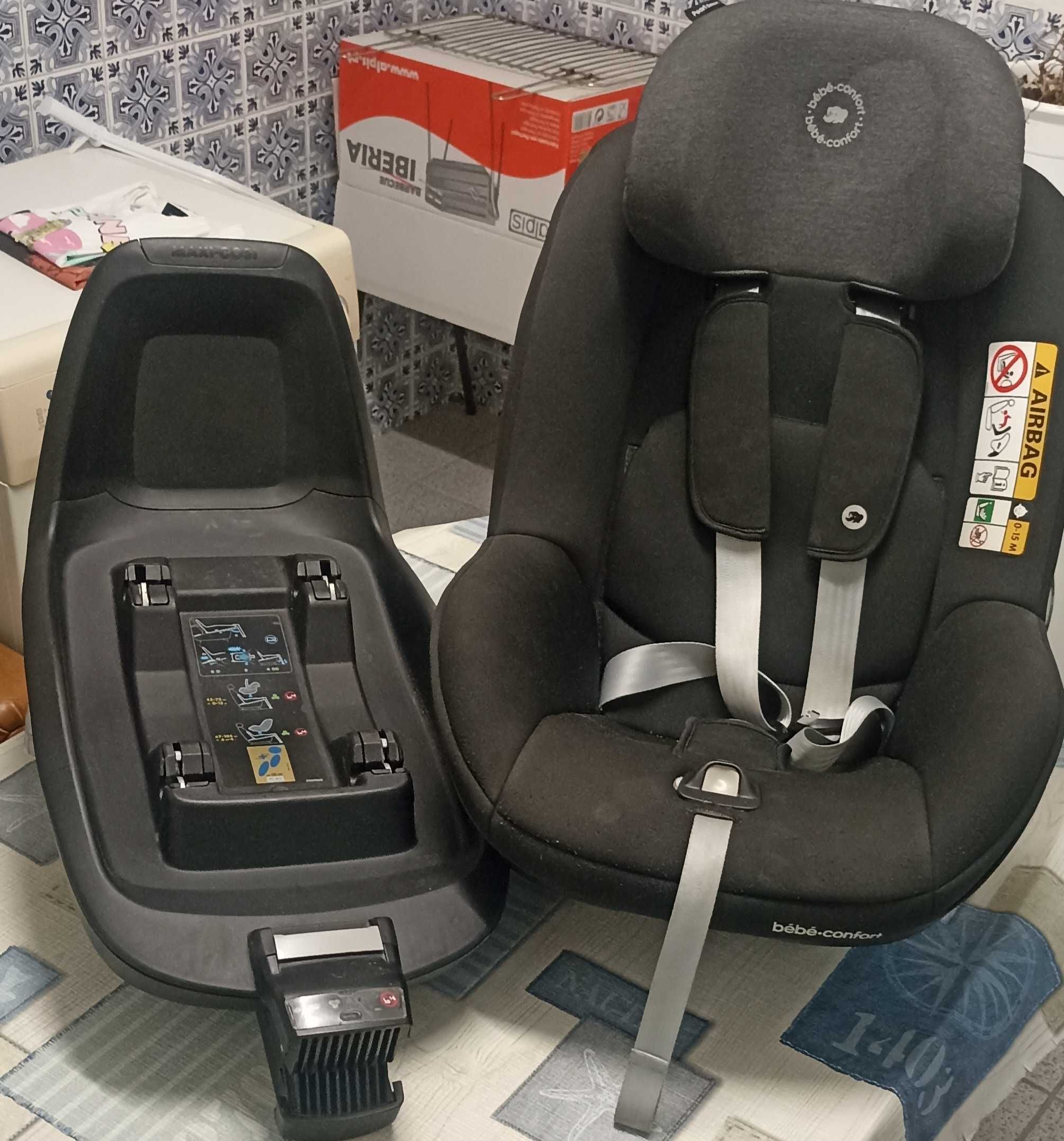 Cadeira auto Bebé Confort + Base isofix