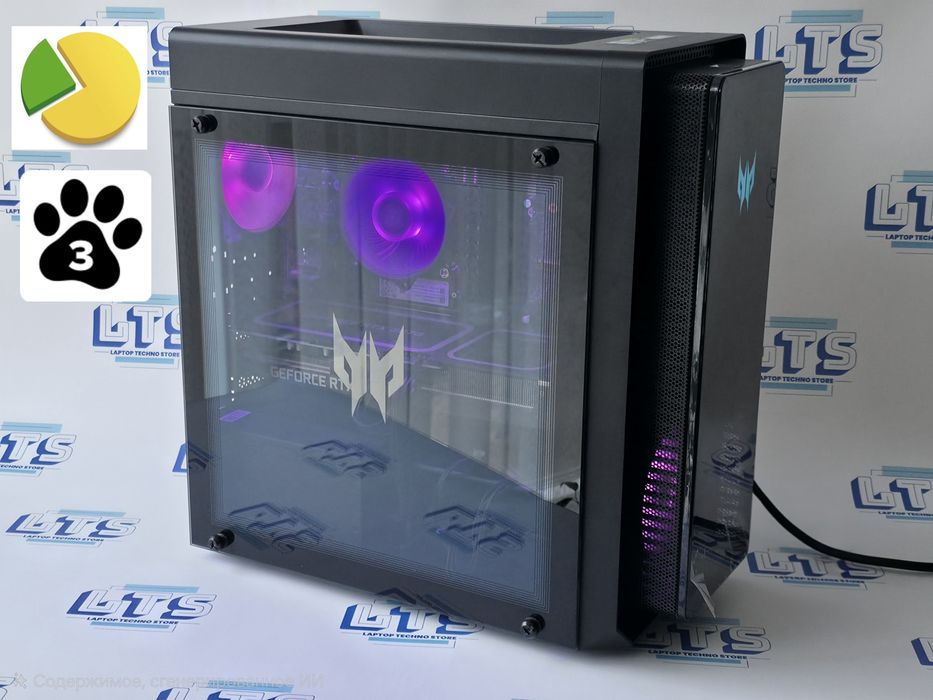 Acer Predator Orion 3000 i7-13700F/ram16/ssd-1Tb RTX3070 (комплект)