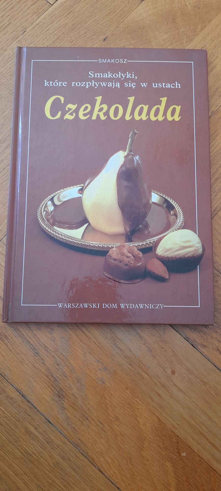 Książka  pod tytułem  czekolada