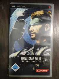 Gra PSP Metal Gear Solid Portale Ops Plus
