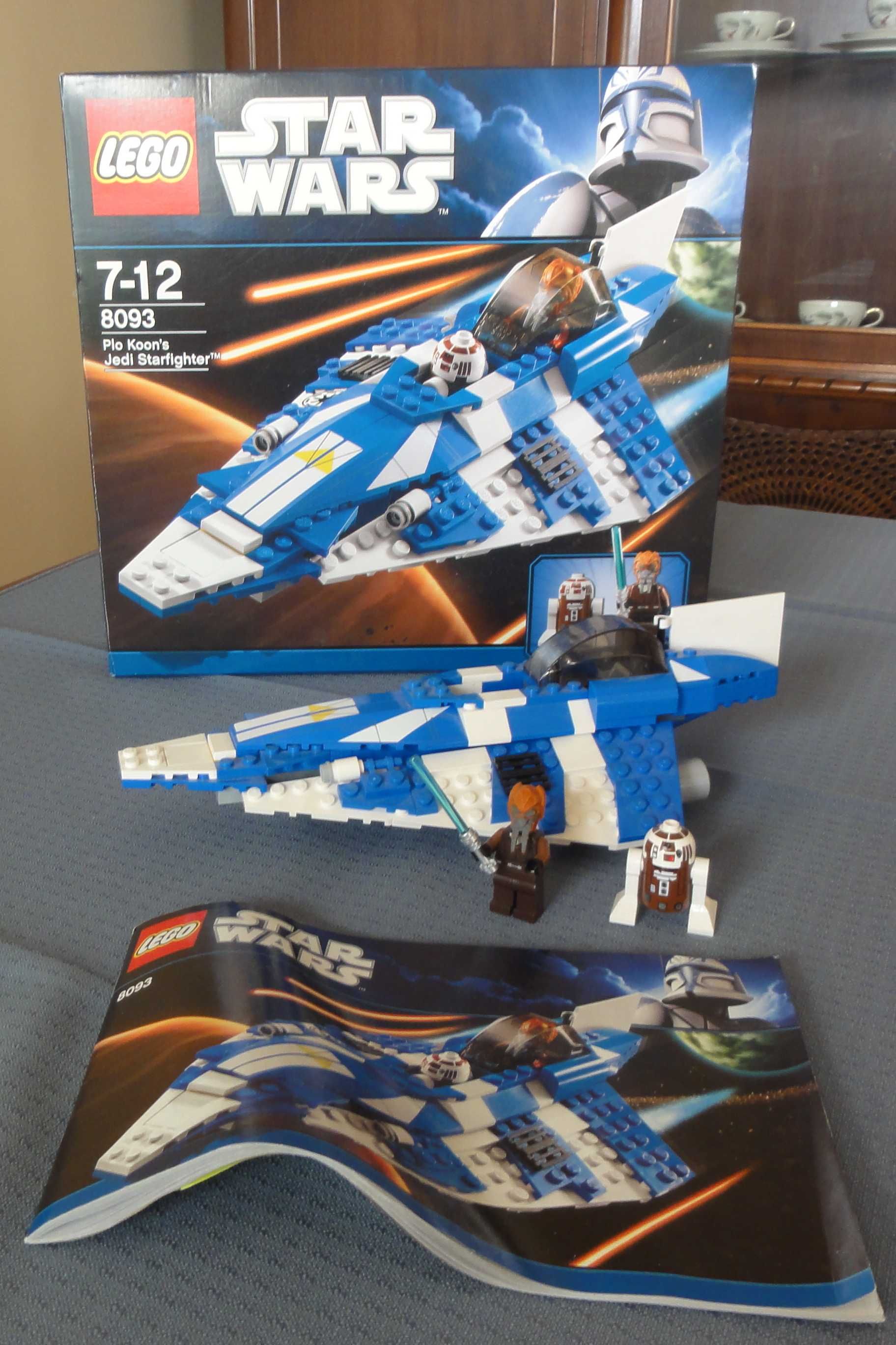 Lego STAR WARS 8093 - Plo Koon's Jedi Starfighter