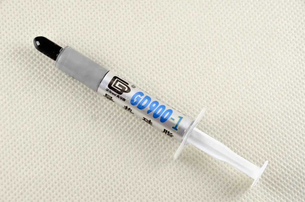 Термопаста GD900-1 3г -T серая 6W с серебром для процессора видеокарты